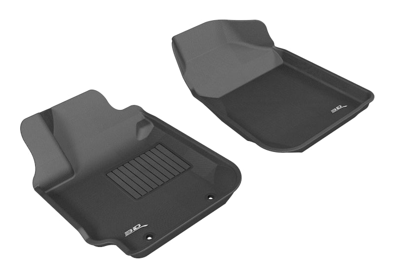 3D MAXpider L1TY04311509 2003-2008 Toyota Matrix Kagu 1st Row Floormat - Black