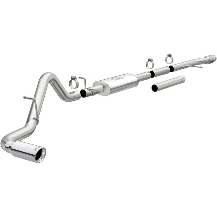 Magnaflow 19469 MagnaFlow 2019 Chevy Silverado 1500 V8 5.3L / V6 4.3L Street Series Cat-Back Exhaust w/ Polished Tip