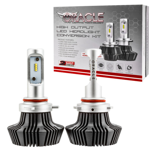 ORACLE Lighting 5242-001 Oracle 9012 4000 Lumen LED Headlight Bulbs (Pair) - 6000K
