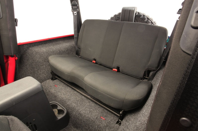 BedRug BRYJ87R 87-95 Jeep YJ Rear Kit 4pc Cargo Kit (Incl Tailgate & Cargo Liner)