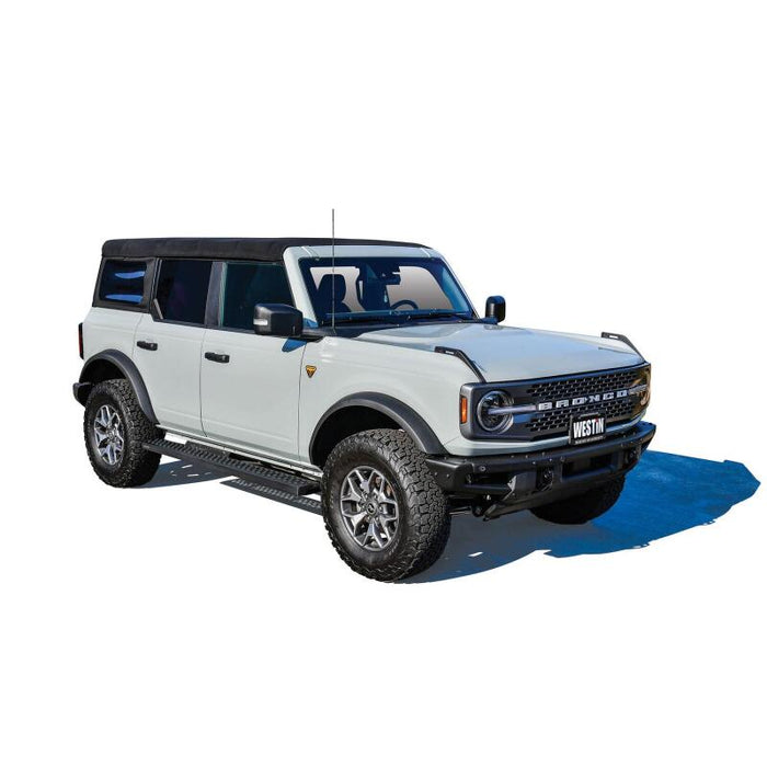Westin 27-74725 Grate Steps Running Boards 75 in - Textured Black