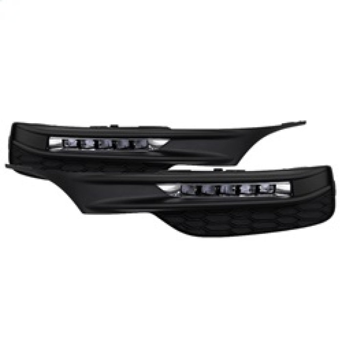 SPYDER 5083050 Spyder Honda Accord Sedan 2016-2017 OEM LED Fog Lights W/Switch- Clear FL-HA2016-4D-LED-C