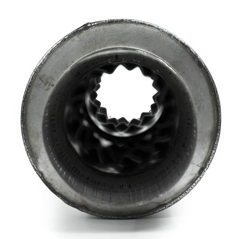 MBRP M1004A Universal Quiet Tone Muffler 4in Inlet/Outlet 24in Body 6in Dia 30in Overall Aluminum