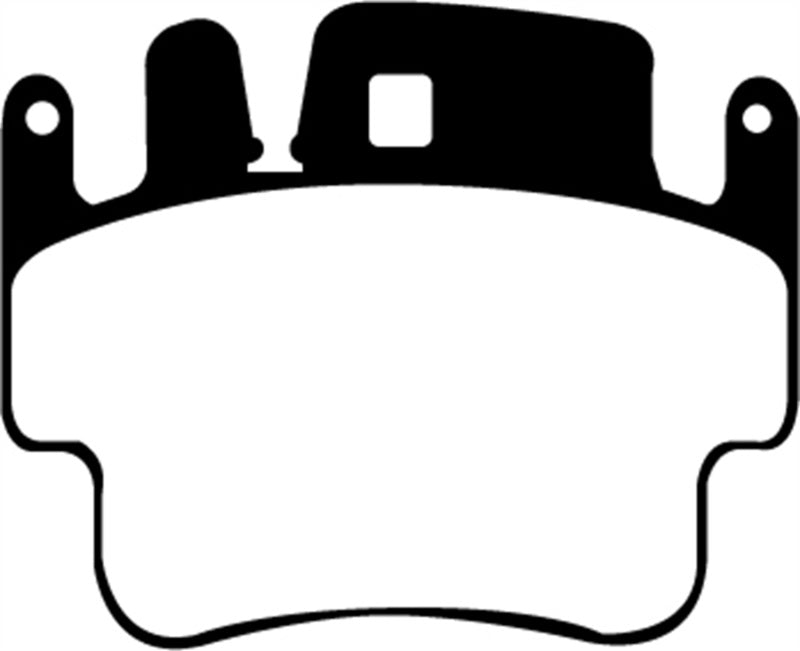 EBC DP31514C 98-05 Porsche 911 996 3.4 Carrera 2 (Iron Rotor) Redstuff Frt Brake Pad (Check Fit Guide)