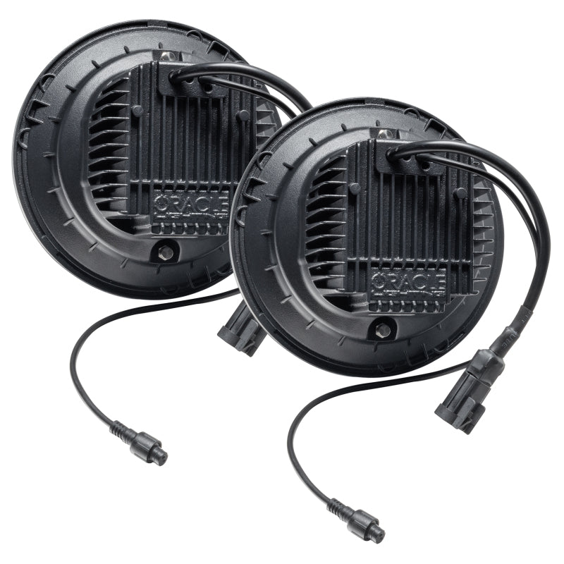 ORACLE Lighting 5876-001 Oracle Oculus 7in Bi-LED Projector Headlights for Jeep Wrangler JK - 6000K