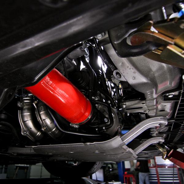 Mishimoto MMAI-WRX-15BWRD 15 Subaru WRX Performance Air Intake Kit w/ Box - Wrinkle Red