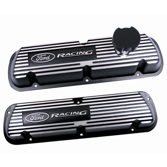 Ford Racing M-6000-J302R Black Satin Valve Covers Racing EFI