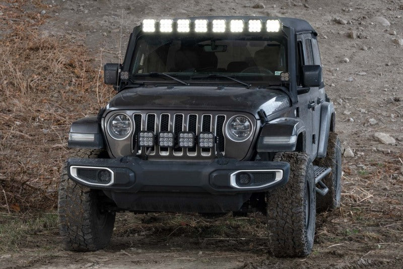 Diode Dynamics DD7262 Jeep JL SS5 Pro CrossLink Windshield - White Combo Lightbar Kit