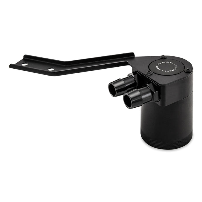 Mishimoto MMBCC-N54-06CBE2 07-10 BMW N54 Baffled Oil Catch Can Kit - Black (CCV Side)