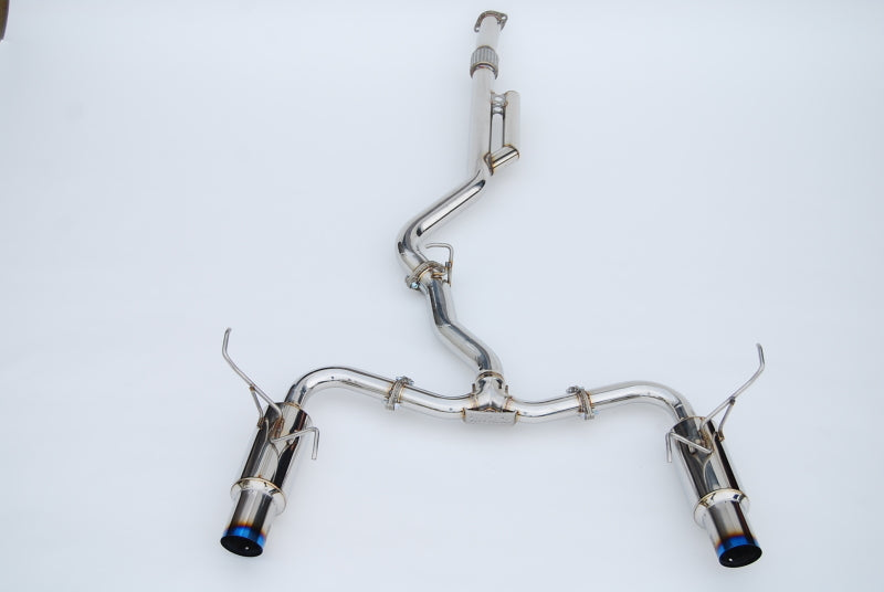 Invidia HS22WRXGTT 2022+ Subaru WRX N1 Twin Outlet Single Layer Tip Cat-Back Exhaust