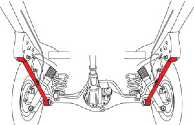 SPC Performance 25945 Toyota 4Runner Rear Lower Control Arms