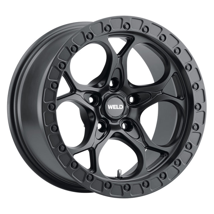 Weld W10879075450 Off-Road W108 17X9.0 Ledge 5X127 ET-12 BS4.50 Satin Black 71.5