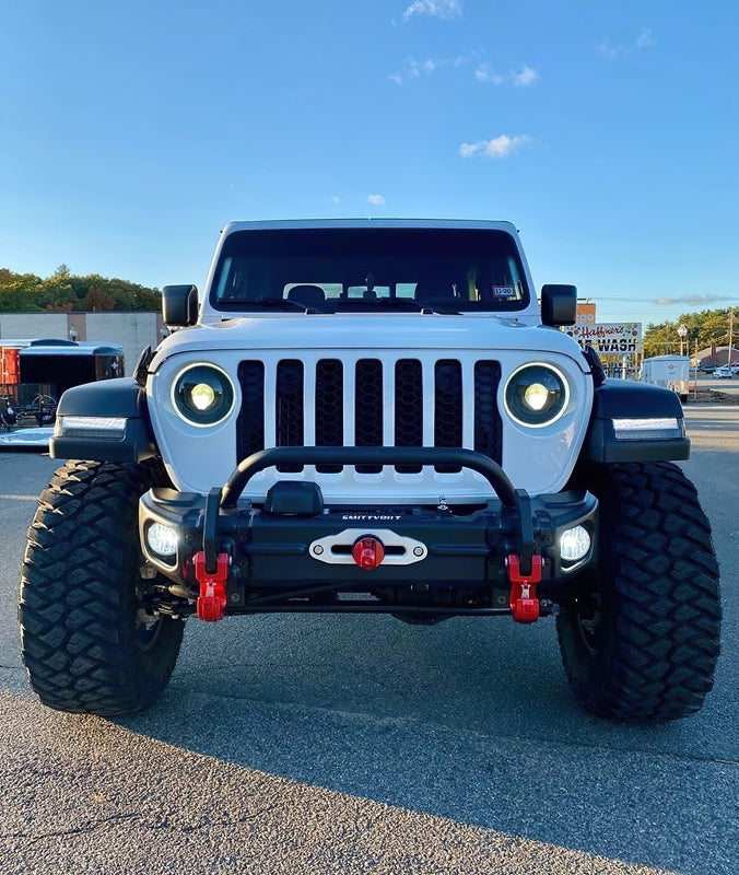 ORACLE Lighting 5839-504 Oracle Oculus Bi-LED Projector Headlights for Jeep JL/Gladiator JT - Matte Blk - 5500K