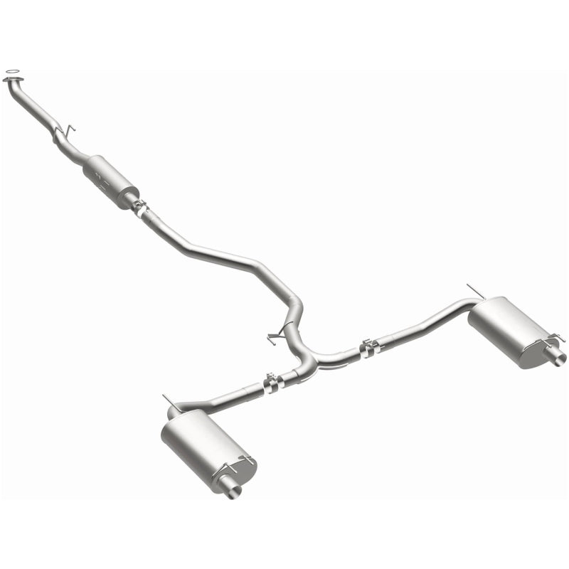 Magnaflow 19393 MagnaFlow CatBack 2018 Honda Accord L4 2.0LGAS 2.5in Dual Outlet Stainless Street Series Exhaust