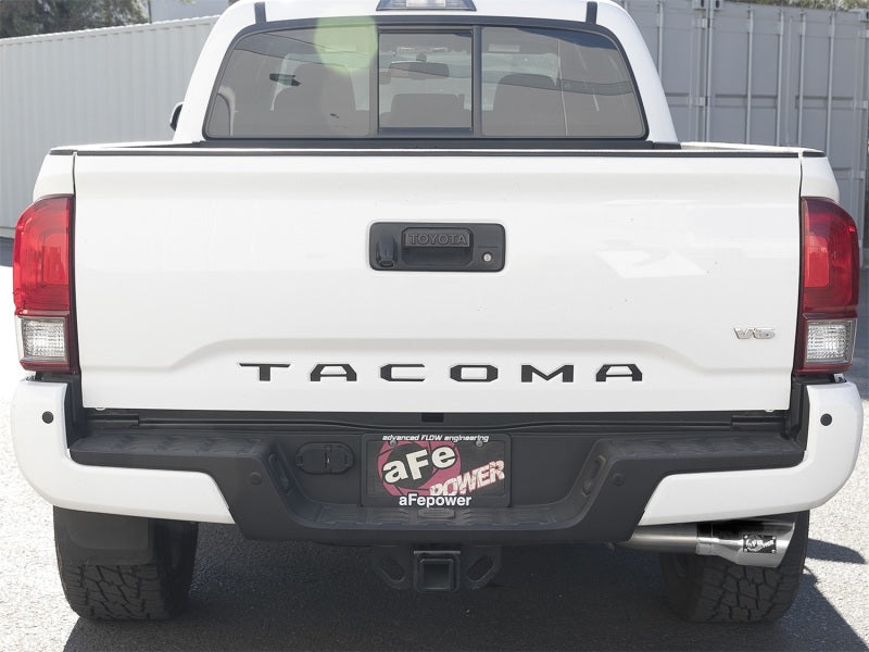 aFe 49-46042-P MACH Force-Xp 2-1/2in 304 SS Cat-Back Exhaust w/ Polished Tips 2016+ Toyota Tacoma 2.7L/3.5L