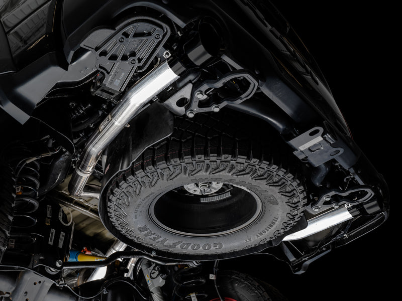 AWE Tuning 3015-33005 2021 RAM 1500 TRX 0FG Cat-Back Exhaust - Diamond Black Tips