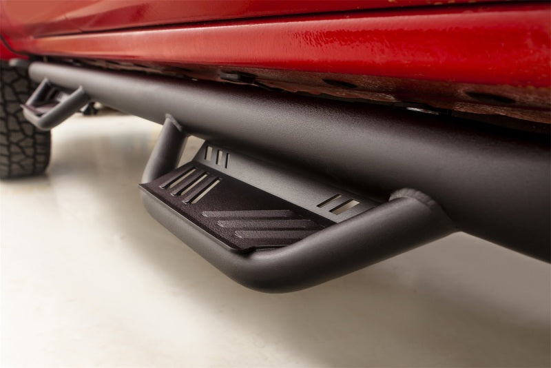 LUND 34641020 Lund 2019 Chevrolet Silverado 1500 Crew Cab Terrain HX Step Nerf Bars - Black