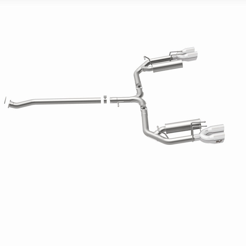 Magnaflow 19494 MagnaFlow 18-19 Toyota Camry XSE 2.5L (FWD) Street Series Cat-Back Exhaust w/4in Polished Quad Tips