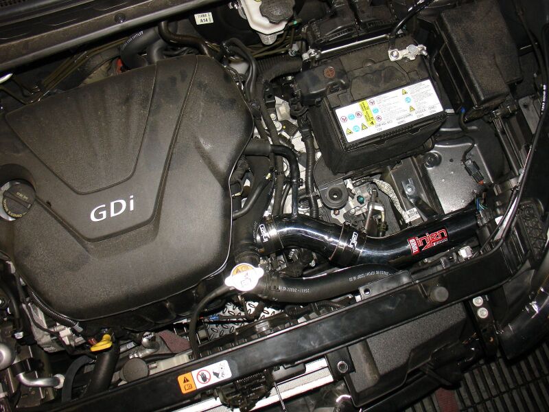 Injen SP1311BLK 12 Kia Soul 1.6L 4cyl Black Cold Air Intake w/ MR Tech & Super Nano-Web Filter