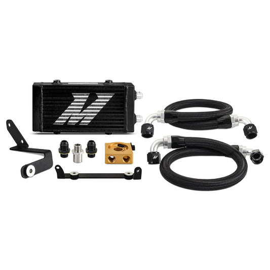 Mishimoto MMOC-GRC-23TBK 2023+ Toyota GR Corolla Oil Cooler Kit - Thermostatic - Black