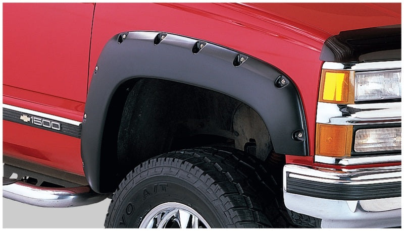 Bushwacker 40919-02 88-99 Chevy C1500 Pocket Style Flares 4pc - Black