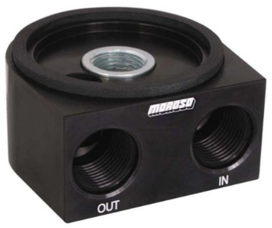 Moroso MOR23694 Oil Cooler Sandwich Adapter 13/16-1
