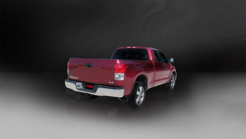 CORSA Performance 14916BLK Corsa 2011-2021 Toyota Tundra Double Cab/Crew Max 5.7L V8 Black Sport Cat-Back Exhaust