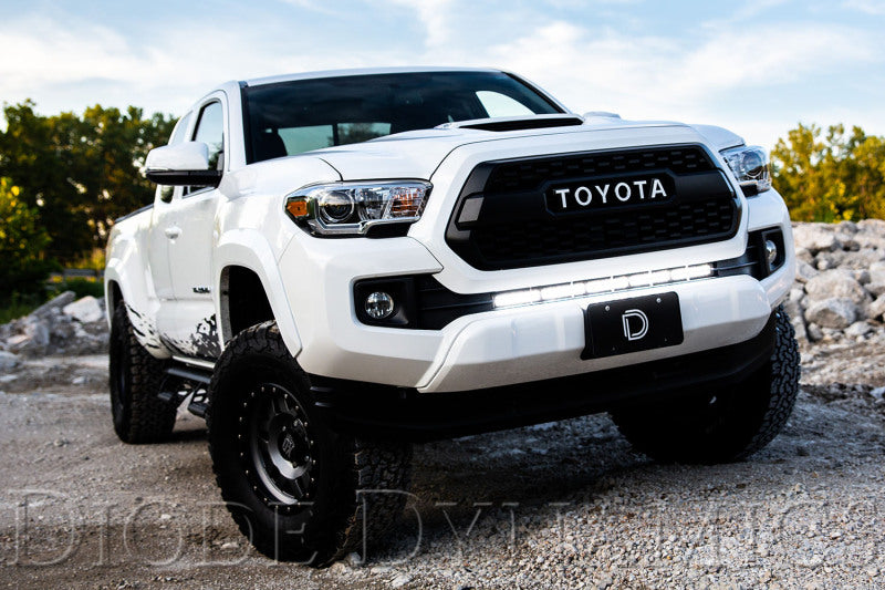Diode Dynamics DD6070 16-21 Toyota Tacoma SS30 Stealth Lightbar Kit - White Driving