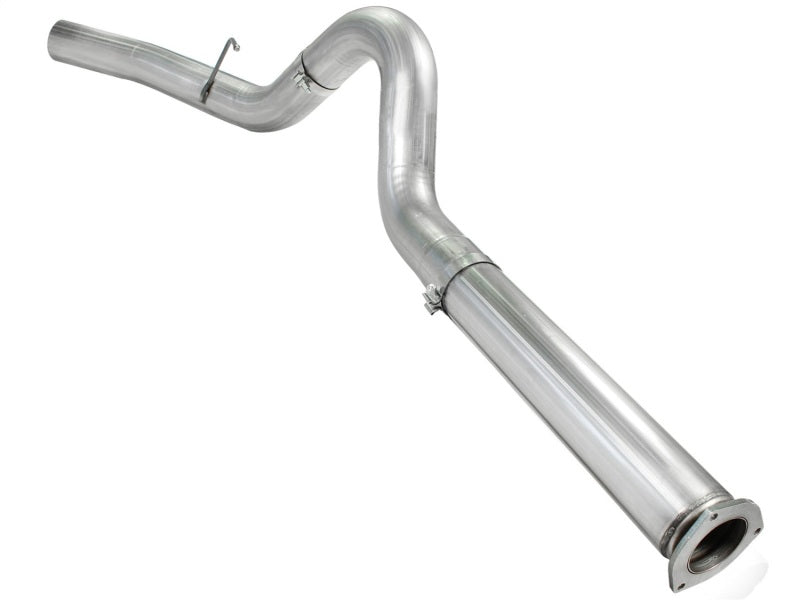 aFe Atlas 5in DPF-Back Aluminized Steel Exh Sys, Ford Diesel Trucks 11-14 v8-6.7L (td) No tip