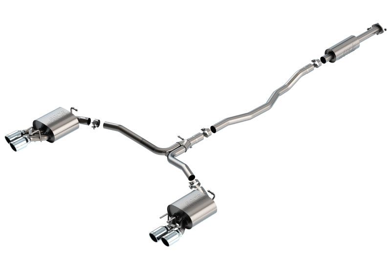 Borla 140823 18-20 Toyota Camry XSE Cat Back S-Type Exhaust 3.5in Tip Dual Split Rear Exit