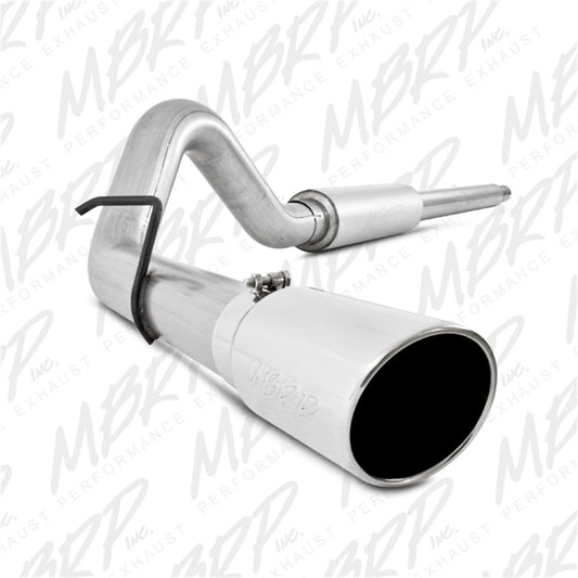 MBRP S5206AL 1999-2004 Ford F-250/350 V-10 Cat Back 4 Single Side