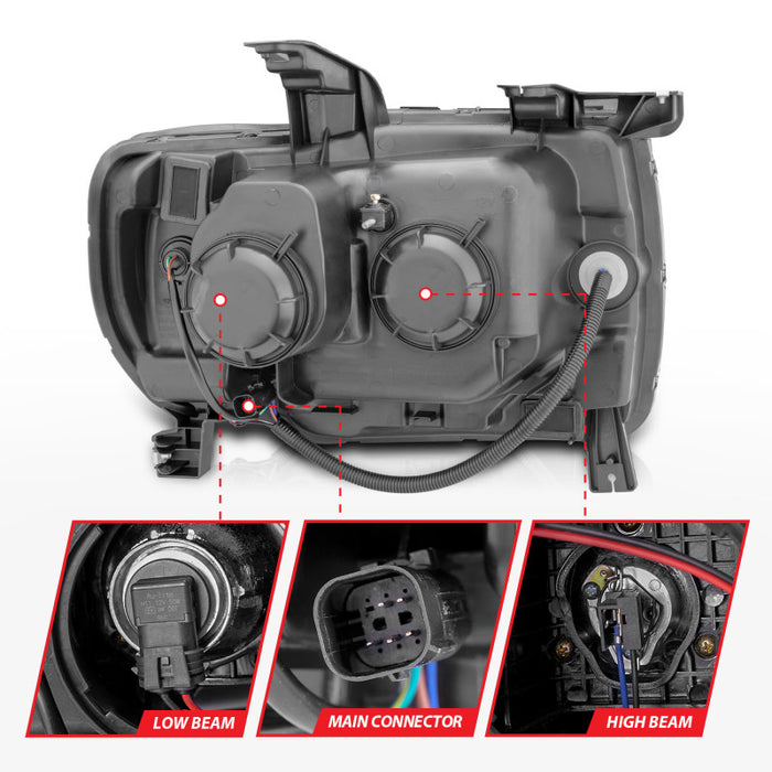ANZO 111381 ANZ LED/Projector Headlights