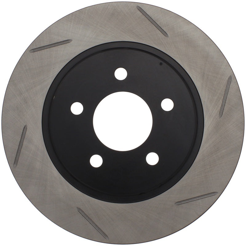 Stoptech 126.61087SL StopTech Power Slot 05-10 Mustang V6/4.0L / GT V8-4.6L Rear Left Slotted Rotor