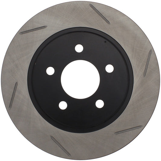 Stoptech 126.61087SL StopTech Power Slot 05-10 Mustang V6/4.0L / GT V8-4.6L Rear Left Slotted Rotor