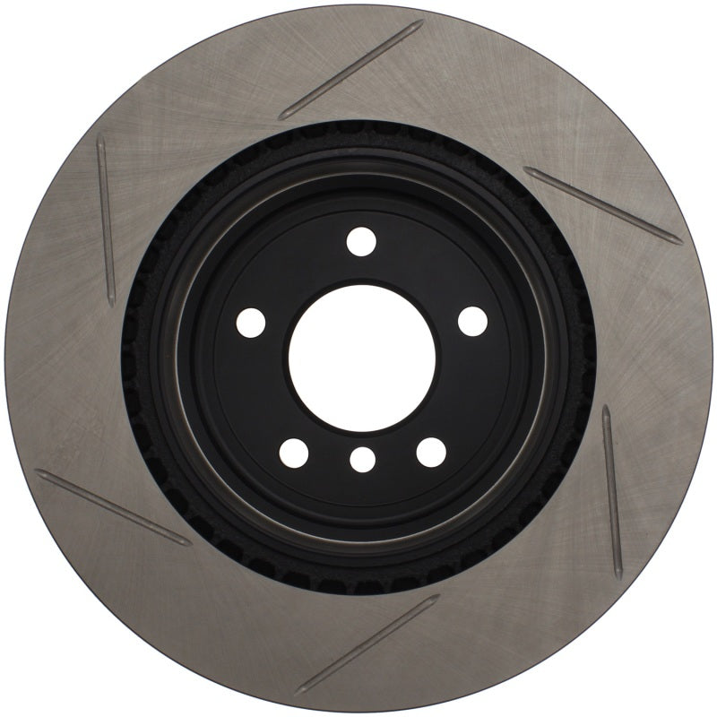 Stoptech 126.34080SL StopTech Power Slot 06 BMW 330 Series / 07-09 335 Series Rear Left Slotted Rotor
