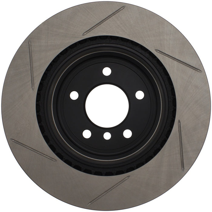 Stoptech 126.34080SL StopTech Power Slot 06 BMW 330 Series / 07-09 335 Series Rear Left Slotted Rotor