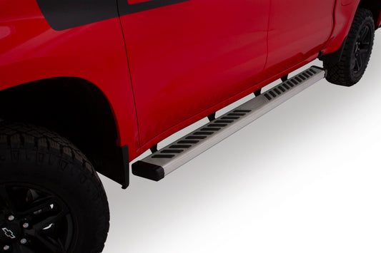 LUND 28665044 Lund 2019 Chevy Silverado 1500 Crew Cab Summit Ridge 2.0 Running Boards - Stainless