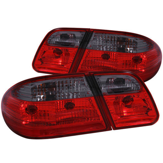 ANZO 221207 1996-2002 Mercedes Benz E CLASS W210 Taillights Red/Smoke G2