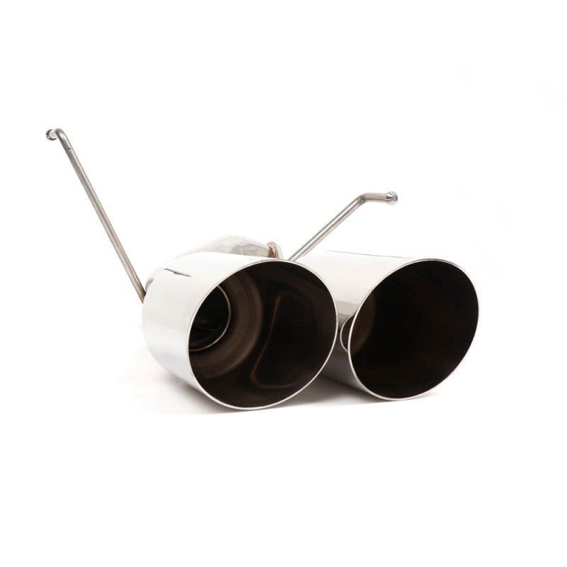 BLOX Racing BXEX-51106 2022+ WRX Muffler Delete / Axle Back Single Wall 4in - Polished Tips