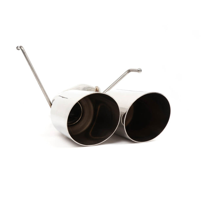 BLOX Racing BXEX-51106 2022+ WRX Muffler Delete / Axle Back Single Wall 4in - Polished Tips