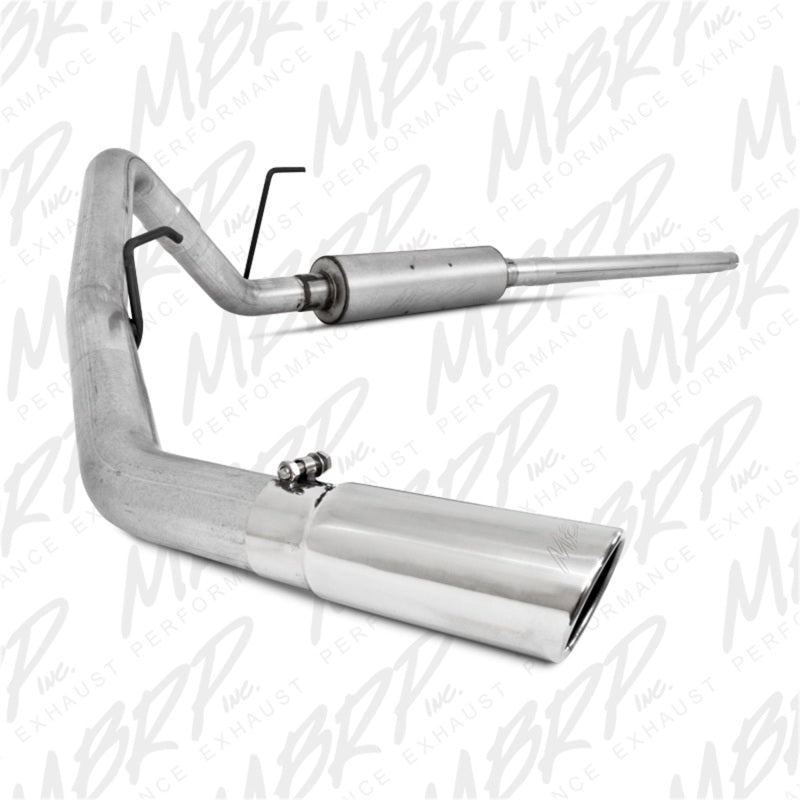 MBRP S5200AL 2004-2008 Ford F150 EC/CC-SB Cat Back Single Side
