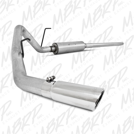 MBRP S5200AL 2004-2008 Ford F150 EC/CC-SB Cat Back Single Side