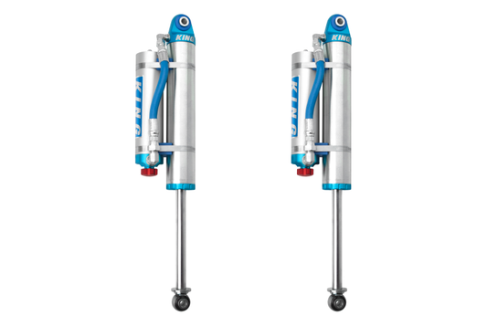 King Shocks 25001-154A 07-18 Chevrolet Silverado 1500 Rear 2.5 Dia Piggy Hose Res Shock w/Adjuster (Pair)