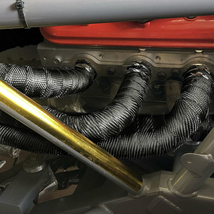 DEI 10002 Exhaust Wrap 2in x 100ft - Titanium - Black