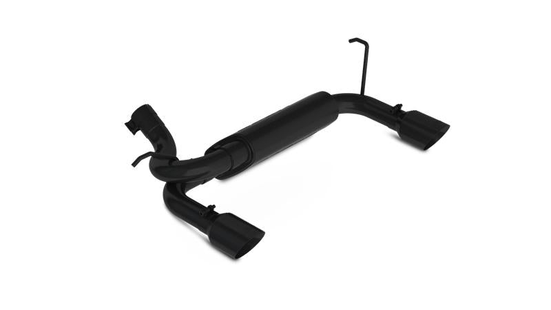 MBRP S5528BLK 07-14 Jeep Wrangler/Rubicon 3.6L/3.8L V6 Axle-Back Dual Rear Exit Black Performance Exhaust Sys