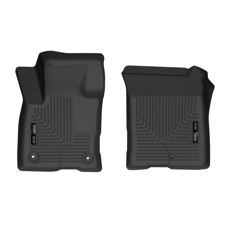 Husky Liners 51891 21-22 Ford Bronco Sport X-act Contour Front & 2nd Seat Floor Liners (Black)