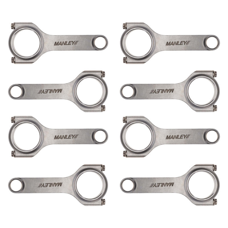 Manley Performance 14056R-8 Manley Chrysler 6.1L Hemi ARP 2000 2.125in Bore 1.060in Pin H Beam Connecting Rod Set