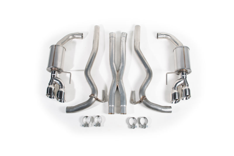 Roush 422093 2018-2024 Ford Mustang 5.0L V8 Cat-Back Exhaust Kit (Fastback Only)