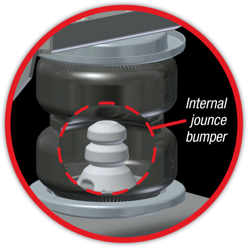 Air Lift 84290 Replacement Air Spring-Loadlifter 5000 Ultimate Bellows Type w/ internal Jounce Bumper
