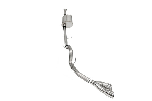 CORSA Performance 21157 Corsa 2021-2025 Ford F-150 SuperCab/6.5in Bed 5.0L V8 Sport Cat-Back Single Side Exit-Polished